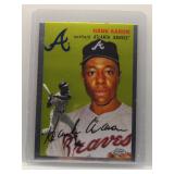 Hank Aaron 2023 Topps Chrome PA