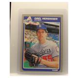 Orel Hershiser Rookie 1985 Fleer