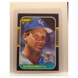 George Brett 1987 Leaf