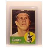 Tony Kubek 1963 Topps