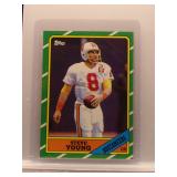 Steve Young Rookie 1986 Topps