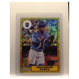 Salvador Perez 2022 Topps Chrome Gold Mojo