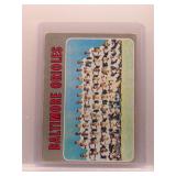 Baltimore Orioles 1970 Topps