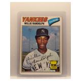 Willie Randolph Rookie 1977 Topps