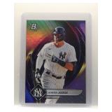 Aaron Judge 2022 Bowman Platinum