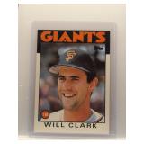 Will Clark Rookie 1986 Topps Traded