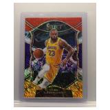 Lebron James 2020 Select Tri Color Prizm