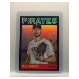 Paul Skenes 2025 Topps Archives Foil Black