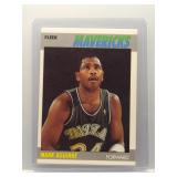 Mark Aguirre 1987 Fleer