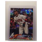 Ozzie Albies 2018 Topps Chrome Rookie x-fractor