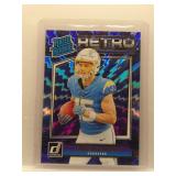 Ladd McConkey 2024 Donruss Retro Rated Rookie...