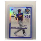 Jared Thomas 2025 Prospect Edition blue /149
