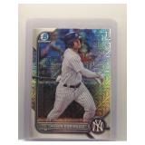 Jasson Dominguez 2022 Bowman Chrome mojo