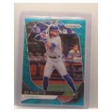 Bo Bichette 2020 Prizm Rookie aqua wave