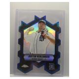 Justin Verlander 2013 Topps Chrome die-cut
