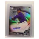Jaden Hill 2022 Bowman Platinum auto
