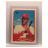 Ken Griffey 1989 Topps Traded Tiffany