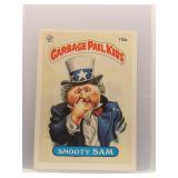 Snooty Sam 1986 Topps Garbage Pail Kids