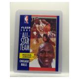 Michael Jordan 1991 Fleer All-Star Team