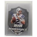 Andrew Luck 2014 Prizm Air Marshalls die-cut