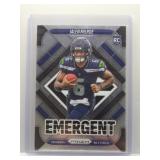 Jalen Milroe 2025 Prizm Emergent Rookie