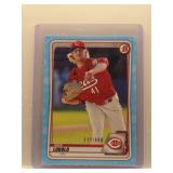 Nick Lodolo 2020 Bowman light blue /499