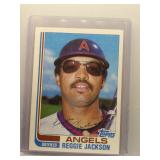 Reggie Jackson 1982 Topps Traded