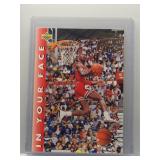 Michael Jordan 1992 Upper Deck In Your Face Two...