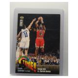 Michael Jordan 1995 Upper Deck CC Playoff Time
