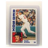 Wade Boggs 1984 Topps