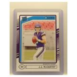 J.J. McCarthy 2024 Donruss Rookie