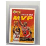 Michael Jordan 1992 Upper Deck Back to Back MVP