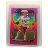 Patrick Mahomes II 2021 Prizm pink