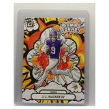 J.J. McCarthy 2025 Donruss Bomb Squad