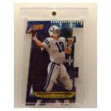 Peyton Manning 1999 Topps SC 3x3 die-cut
