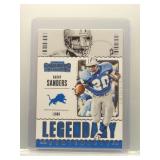 Barry Sanders 2020 Contenders Legendary Contenders