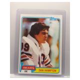 Dan Hampton 1981 Topps Rookie