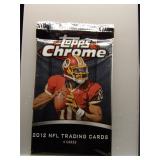 2012 Topps Chrome Football Sealed Pack