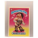 Marty Gras 1986 Topps Garbage Pail Kids