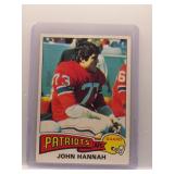 John Hannah 1975 Topps