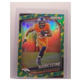Audric Estime 2025 Prizm green kangaroo /61