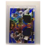 Rico Dowdle 2025 Select Multiverse dual patch...