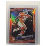 Terrell Davis 2025 Prizm pigskin /225