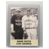 Babe Ruth & Lou Gehrig 1988 JSB Entertainment