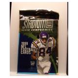 1999 Stadium Club Football Sealed Pack