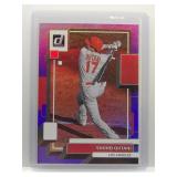 Shohei Ohtani 2022 Donruss Purple Foil