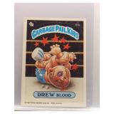 Drew Blood 1986 Topps Garbage Pail Kids