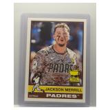 Jackson Merrill 2025 Topps heritage All-Star...