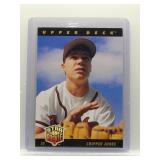 Chipper Jones 1993 Upper Deck Star Rookie