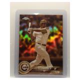 Kyle Schwarber 2018 Topps Chrome sepia
